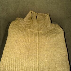 H&M Olive Turtleneck Sweater